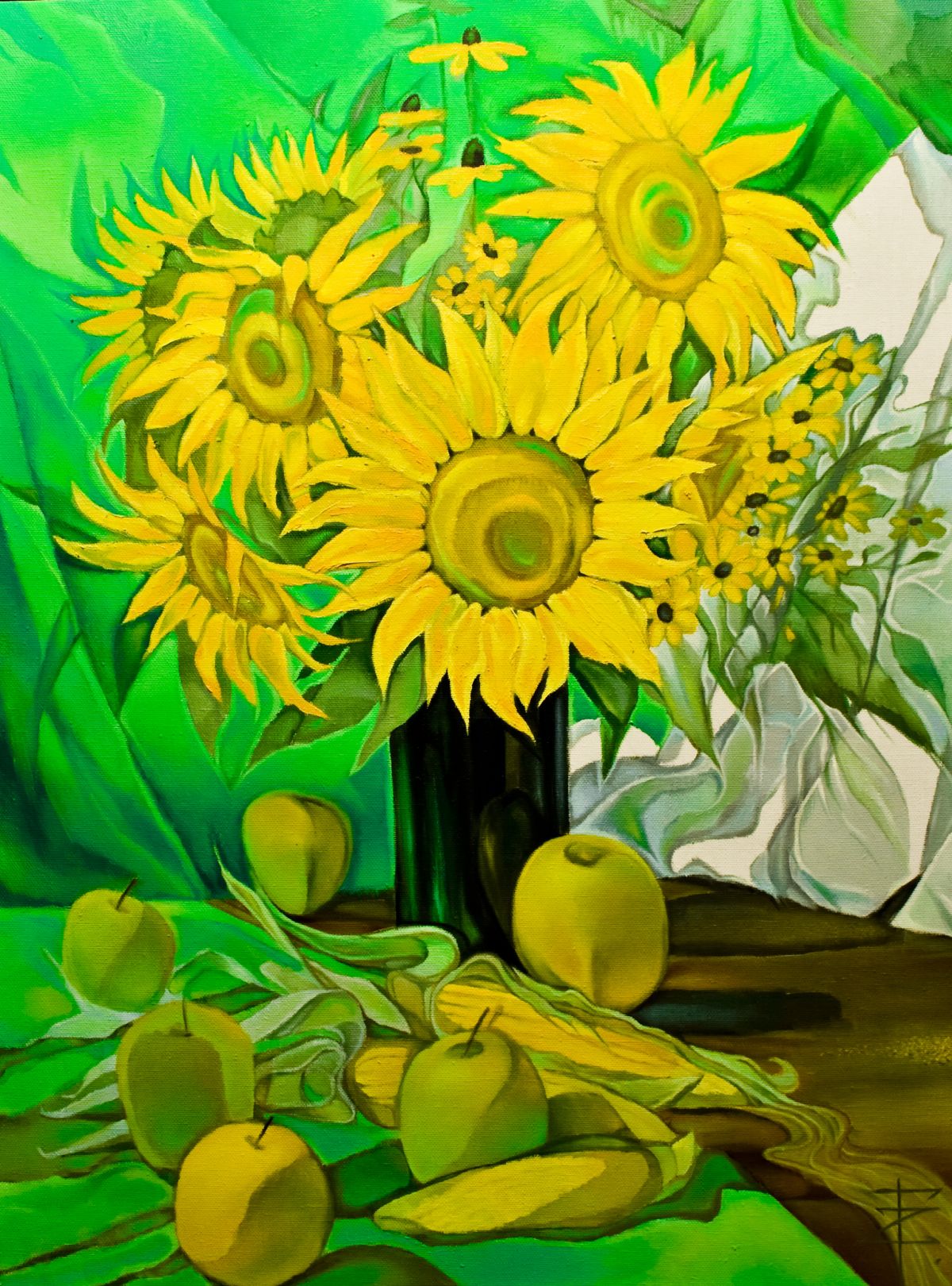 Yellow ➮ Oil painting gallery ➮ PLARTFORM