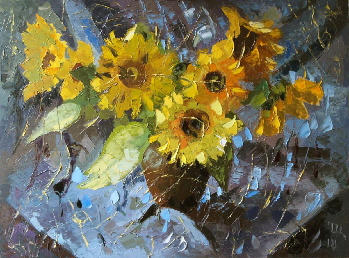 Sunflowers Wall