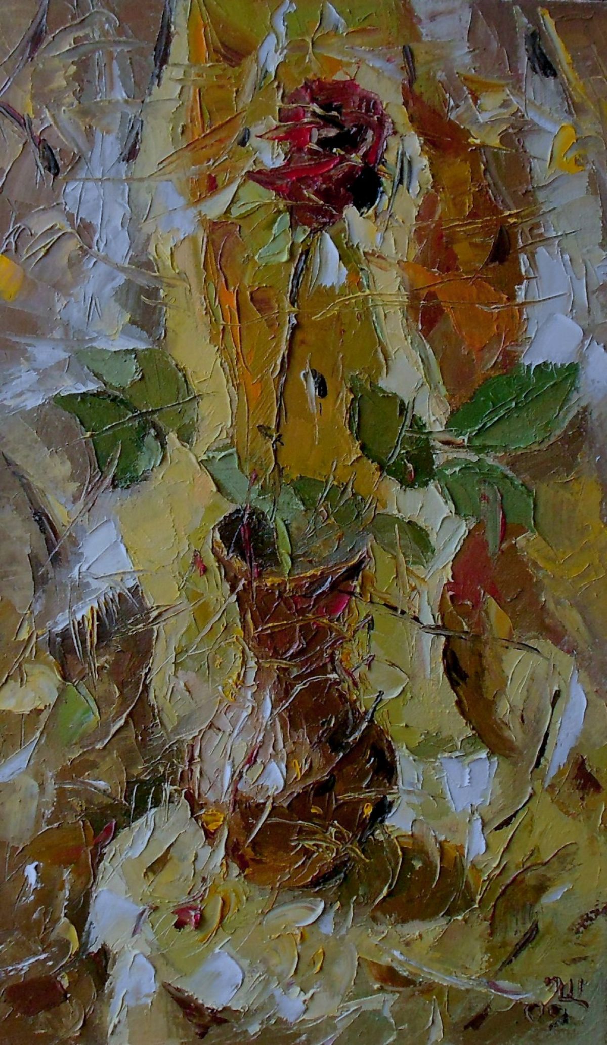 Still Life Rose ➮ Oil painting gallery ➮ PLARTFORM