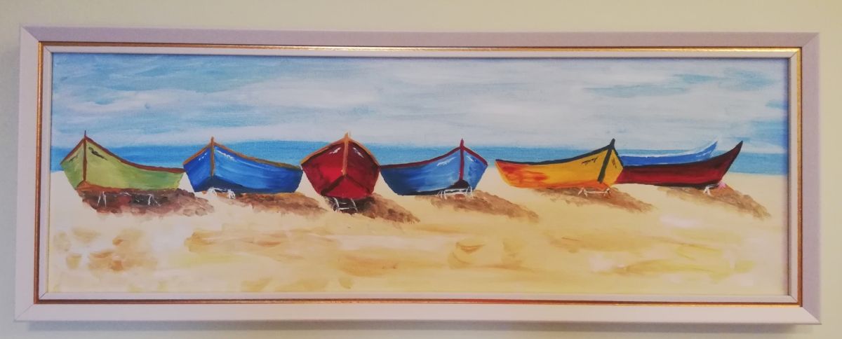 Fishing port  ➮ Contemporary art paintings gallery ➮ PLARTFORM