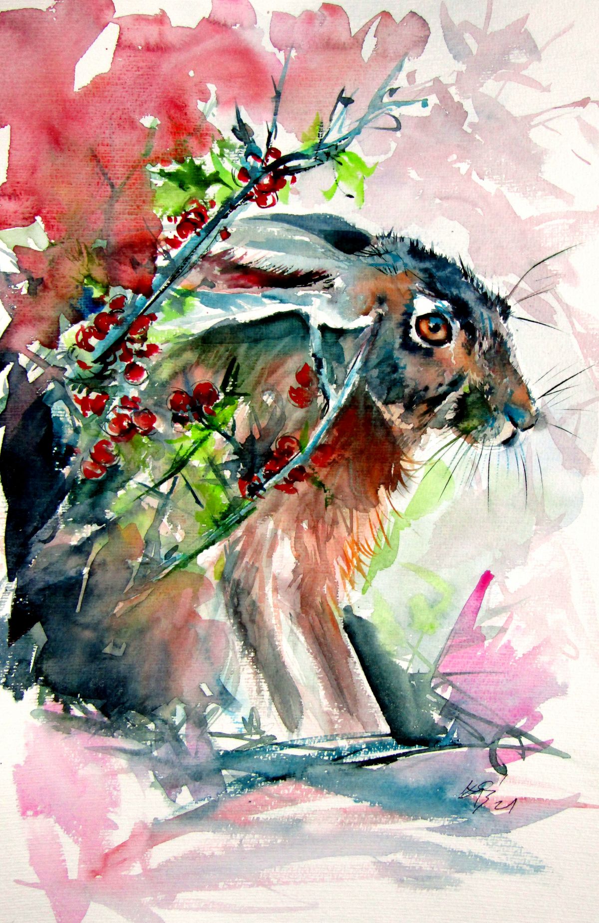 Rabbit in the grass II  ➮ Create online gallery free ➮ PLARTFORM