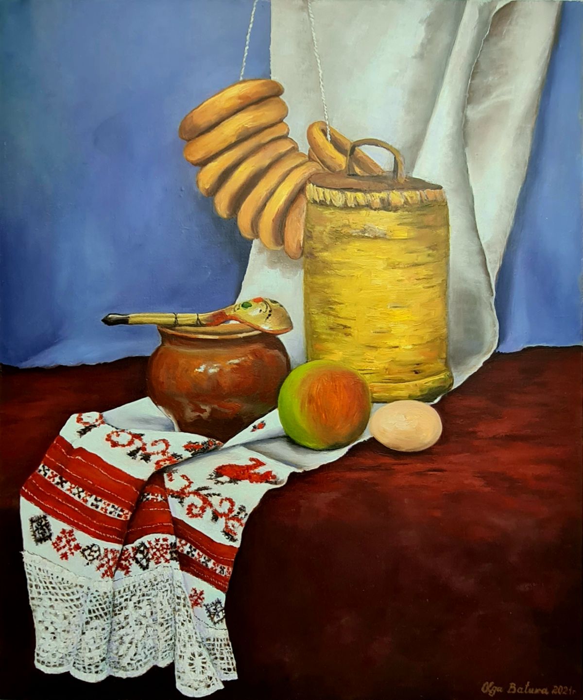 Delicious Still Life Painting Photo