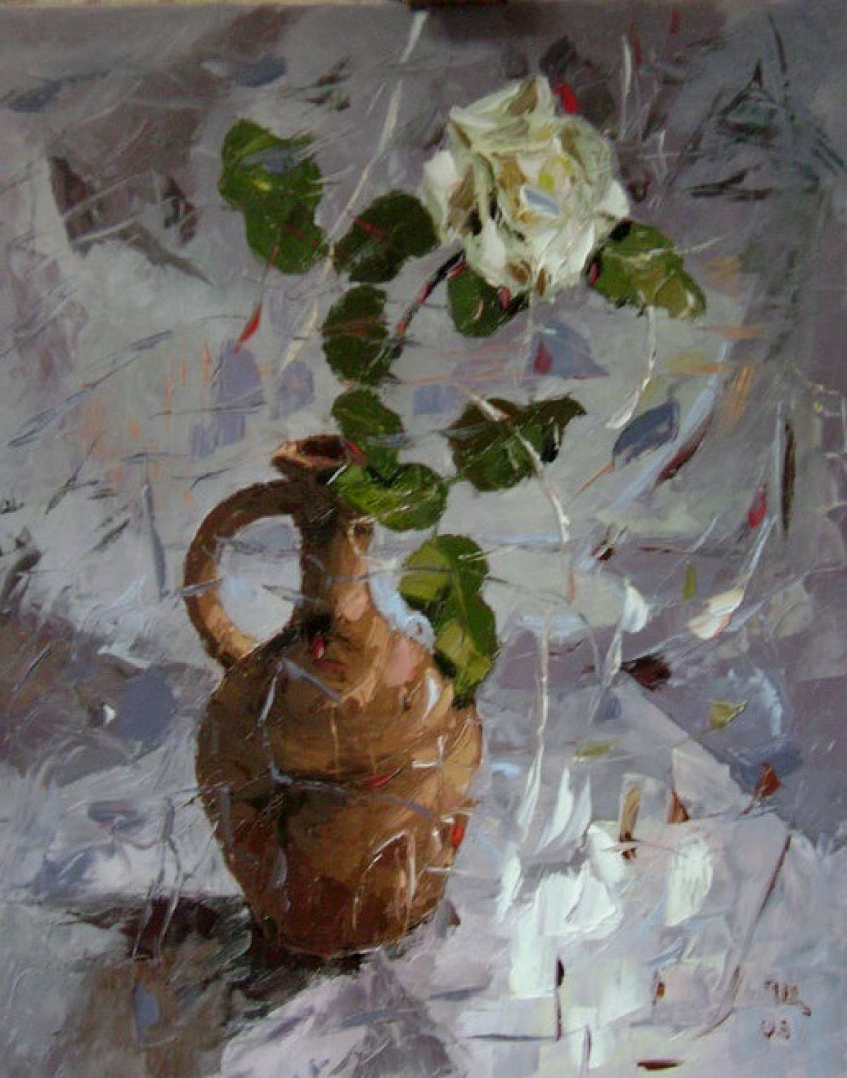Online painting gallery The Rose