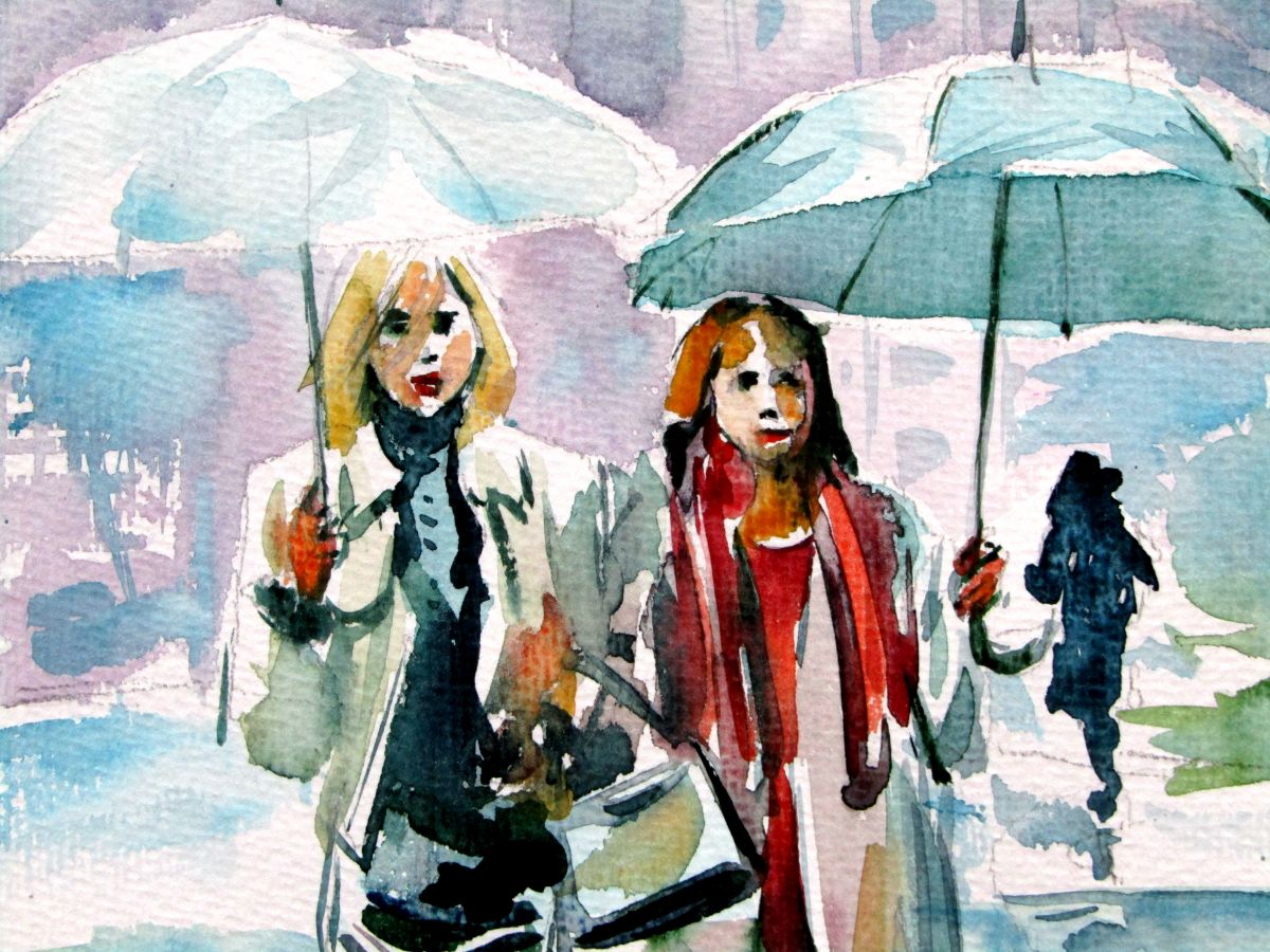 Rainy Day In The City Detail