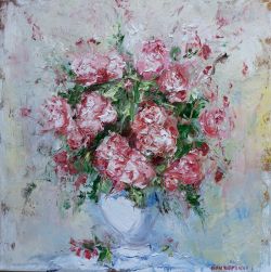 Cloud Of Rose Petals by Igor Navrotskyi