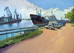 Riga Port Terminal by Ivan Onnellinen