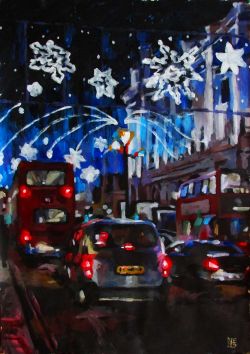 Christmas At London by Kateryna Bortsova