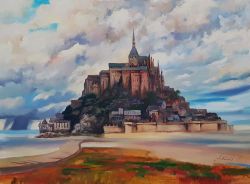 Mount Saint Michel by Dzintars Adienis