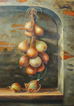 Still Life With Onions