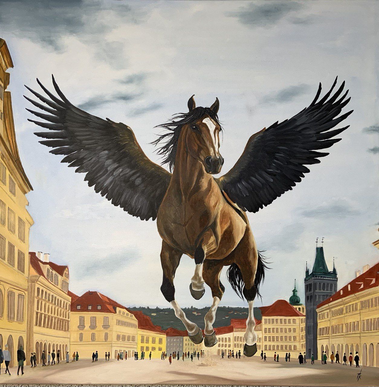Prague horse