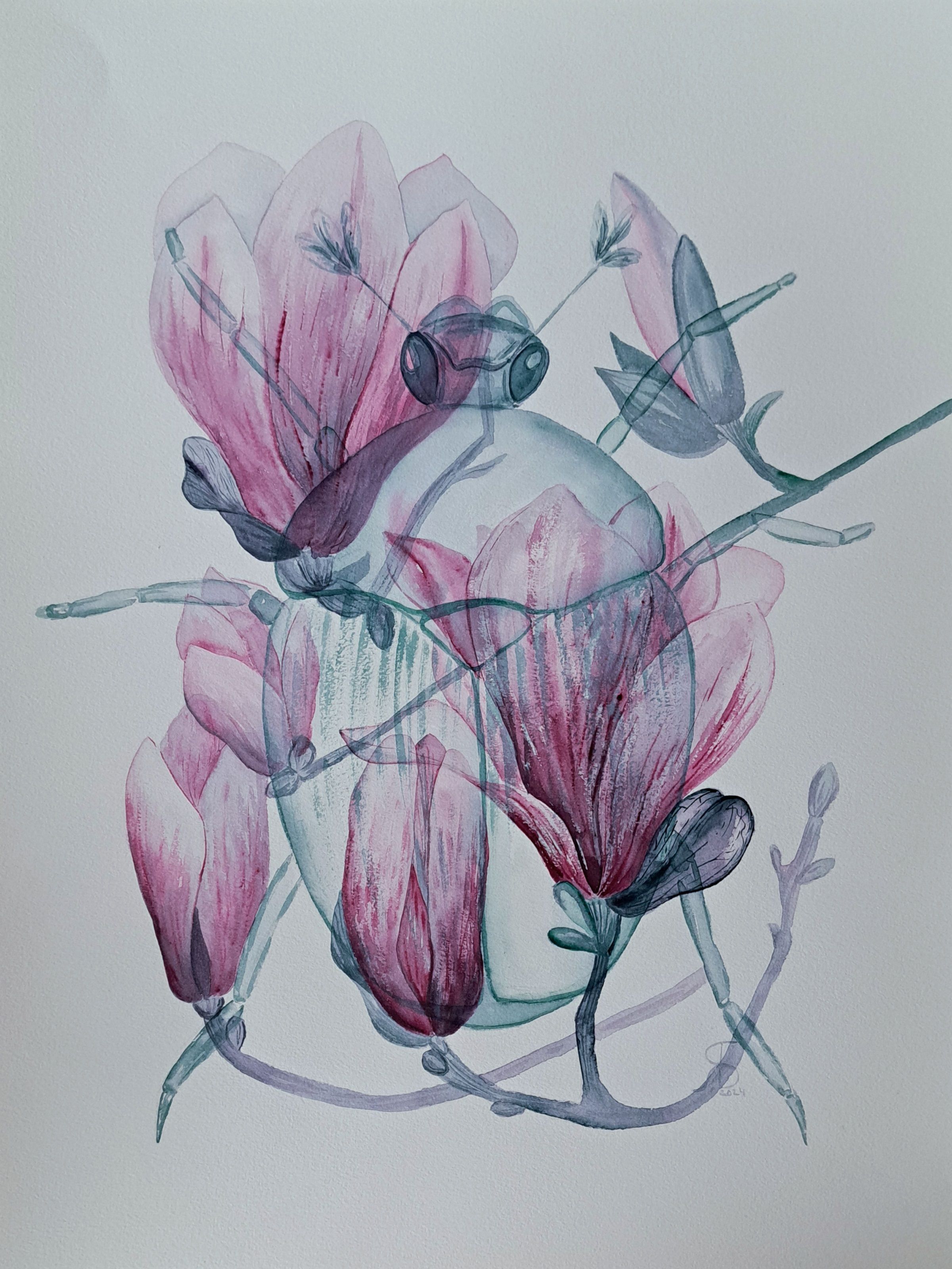 The Song Of Magnolias by Yana Bila