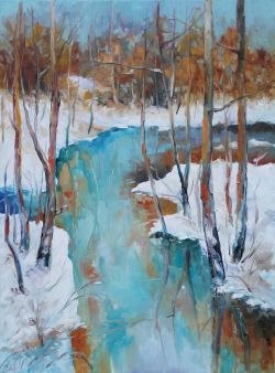Blue Winter by Emilia Milcheva