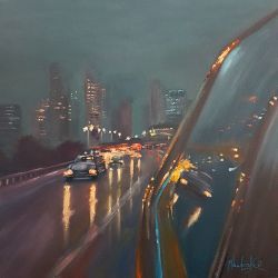 Leaving The City by Olga Mihailicenko