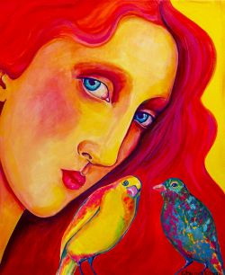 Yellow Bird. by Oksana Chumakova