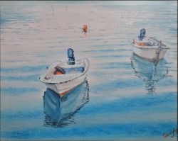 Boats Reflection by Garry Arzumanyan