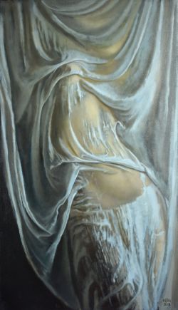 Woman II by Mētra Štelmahere
