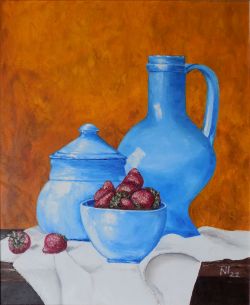Still Life With Strawberries