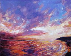 Sunset Lake by Emilia Milcheva