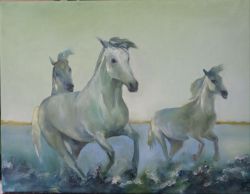 Free Horses by Larisa Bogatova