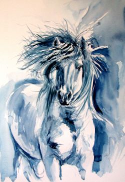 Majestic Horse Running by Kovacs Anna Brigitta