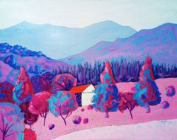 Winter In Mountains by George Khakhutashvili