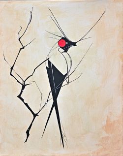 Abstract Bird by Viktoria Gladkova