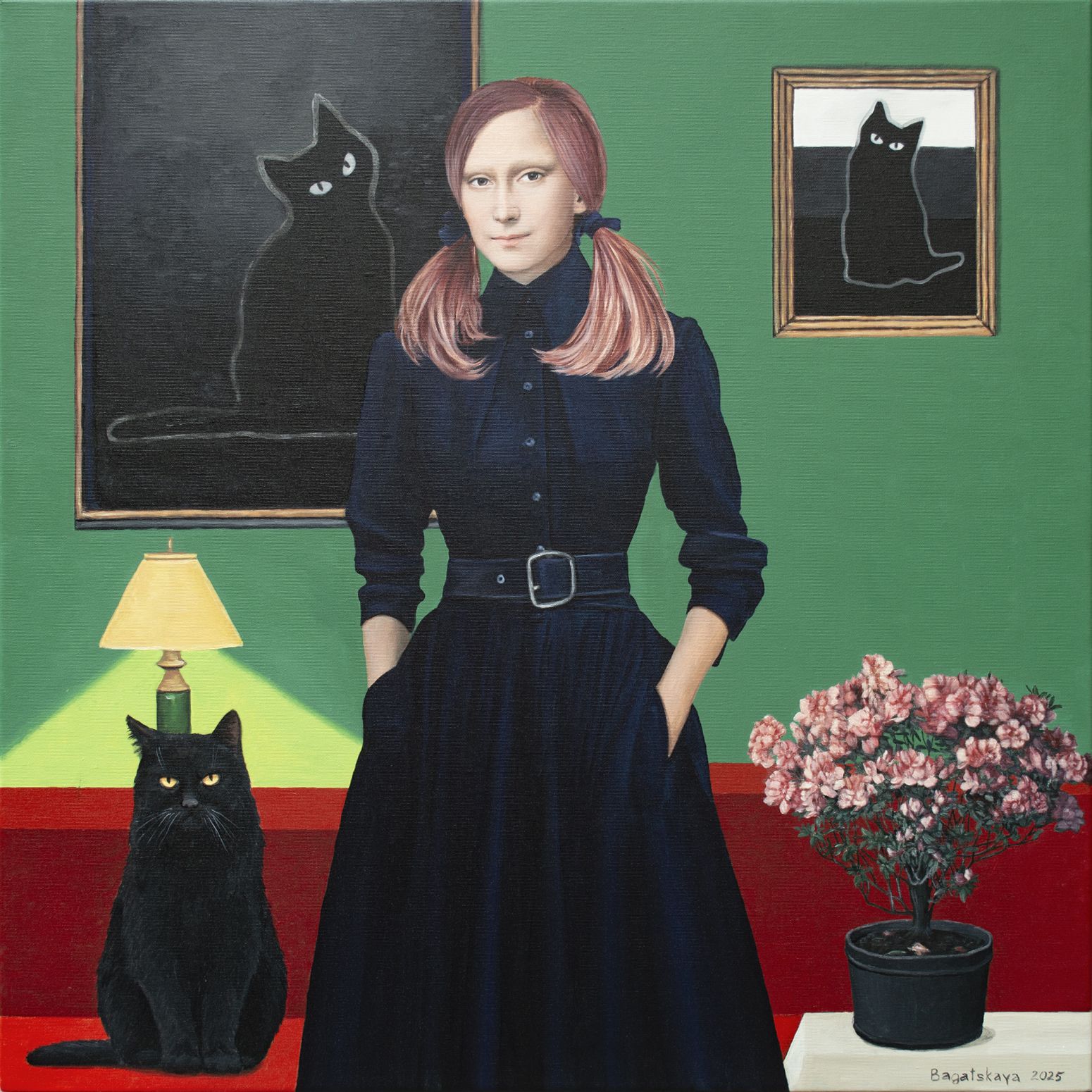 Echo Of The Black Cat by Nataliya Bagatskaya