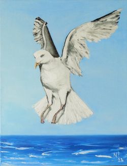 Seagull 1 by Nadezhda Ivanova