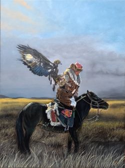 Eagle Hunter by Krasimira Marinova