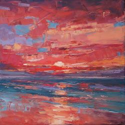Majestic Sunset by Emilia Milcheva