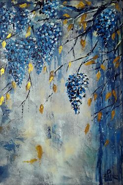 Blue Lilac by Tamar Basilia