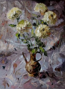 Chrysanthemums by Ara Ghevondyan