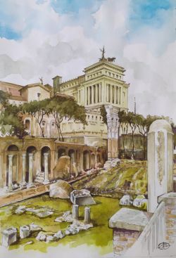 Rome by VOLODYMYR BEZDROBNYI