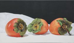 Just Three Persimmons... by Nataliya Bagatskaya