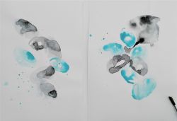 Waterfall - Diptych