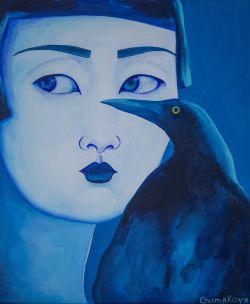 Blue Bird by Oksana Chumakova