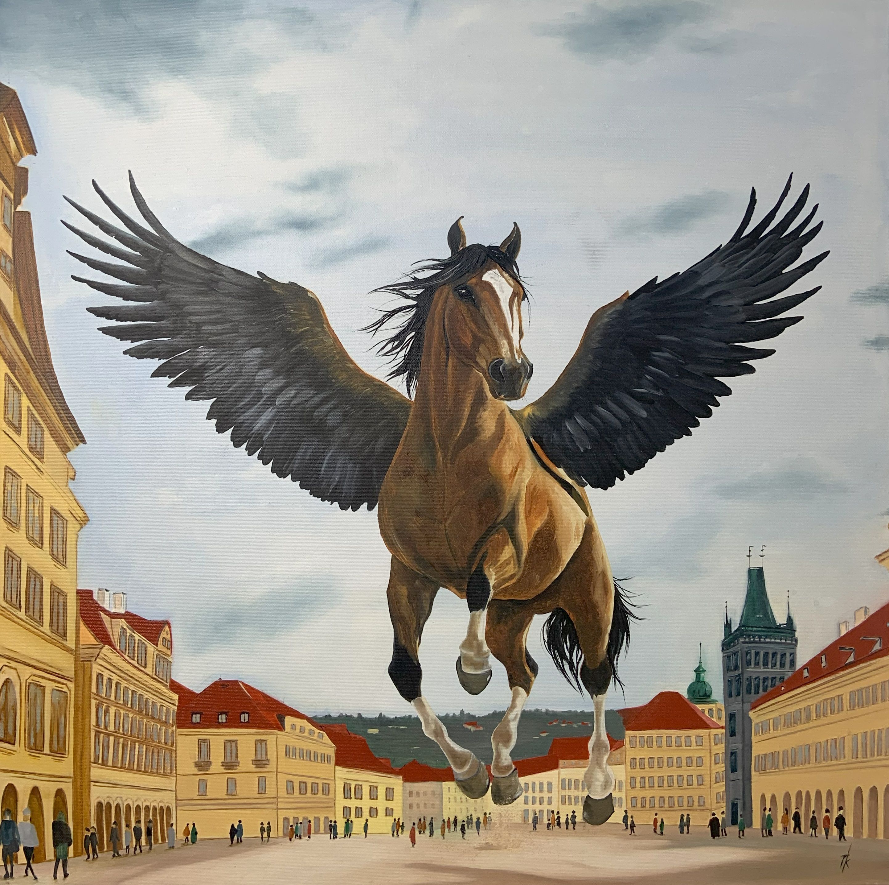 Prague horse