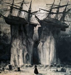 Erebus And Terror Or Lady Franklins Lament by Serge Sunne