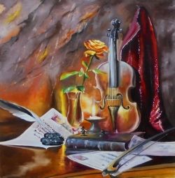 The Violin That Plays Forever by Serhiy Berezin