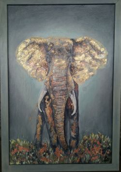 Elephant by Larisa Bogatova