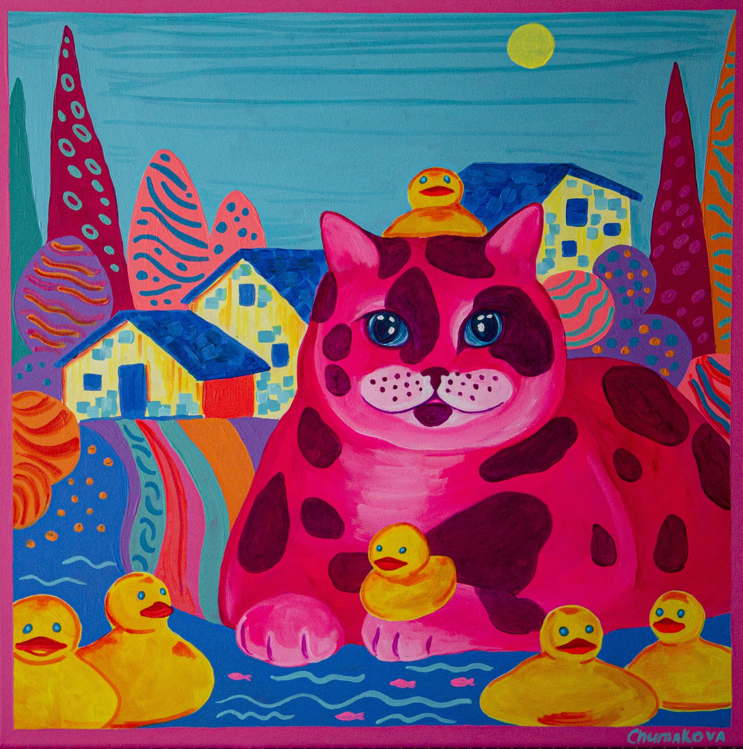 Painting Fisherman`s Cat 2025.