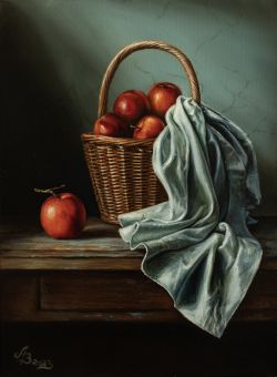 Still Life With Red Apples