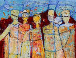 Abstract People 121 by Magdalena Walulik