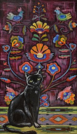Black Cat by Zoriana Shymko