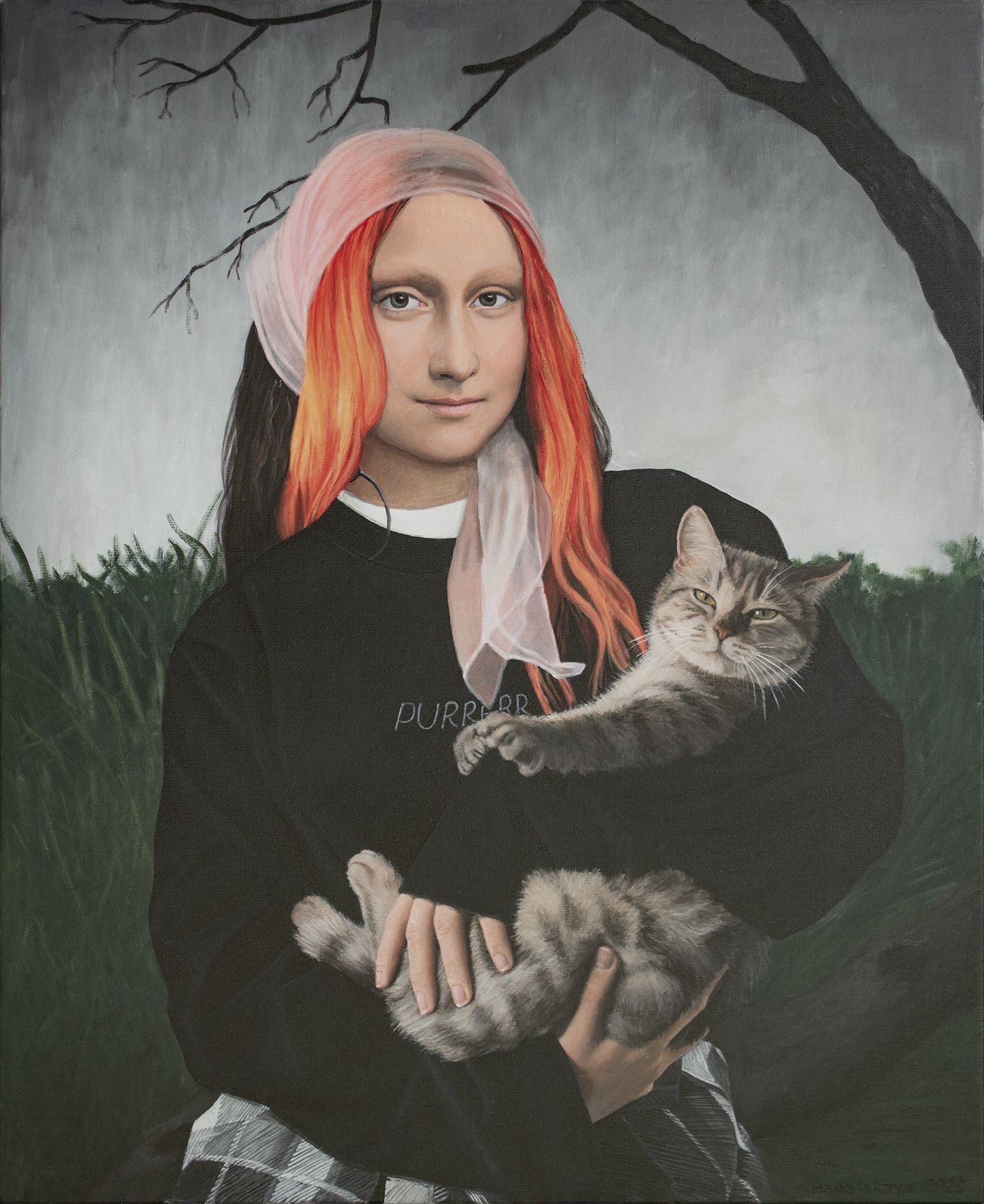 Hold the Cat Properly by Nataliya Bagatskaya