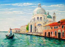 Venice. Santa Maria della Salute by Julia Novikova