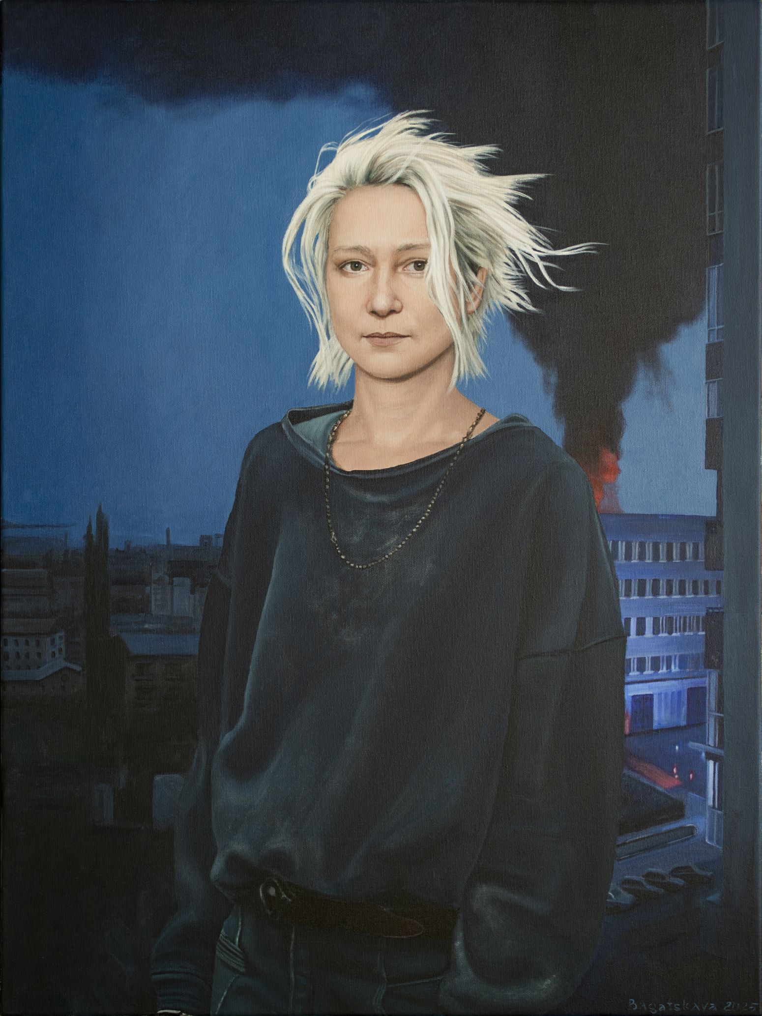 Adrenaline. Self-Portrait by Nataliya Bagatskaya