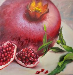 Pomegranate by Elena Mardashova