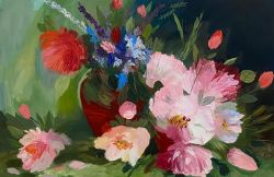 Flowers Of Love by Iryna Zubenko