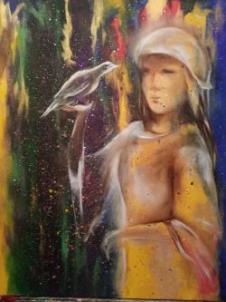 shepherdess by Larisa Bogatova
